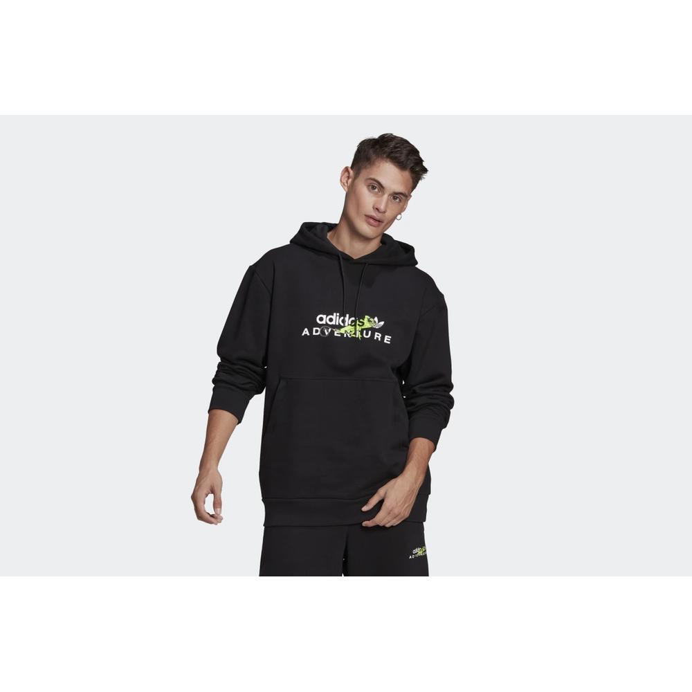 adidas Adventure Big Logo Hooded Sweatshirt > GN2325