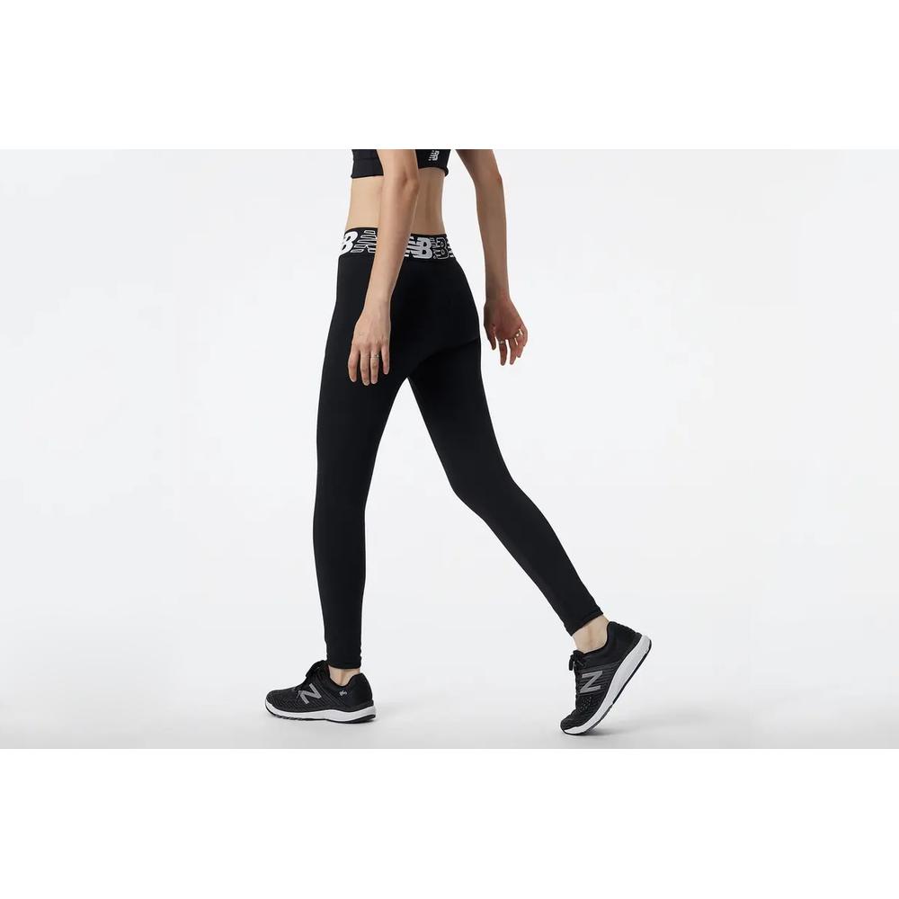 Legginsy New Balance WP21177BK - czarne