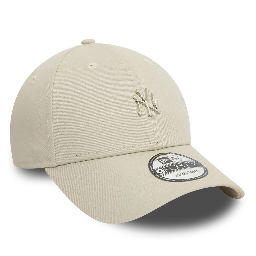 Czapka New Era Metallic Pin 940 New York Yankees 60565151 - beżowa