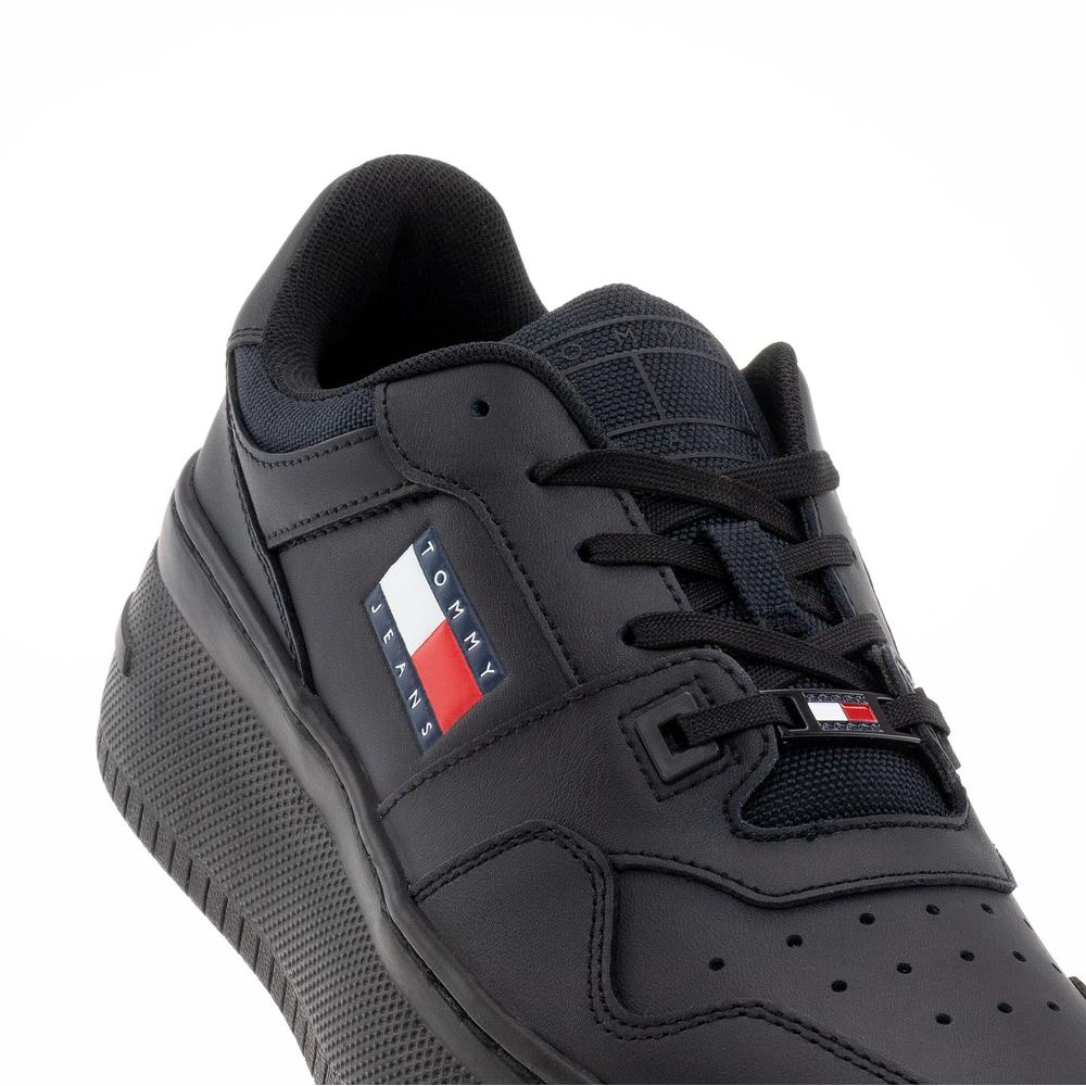 Buty Tommy Hilfiger TJW Retro Basket Flatform Ess EN0EN02506-BDS - czarne