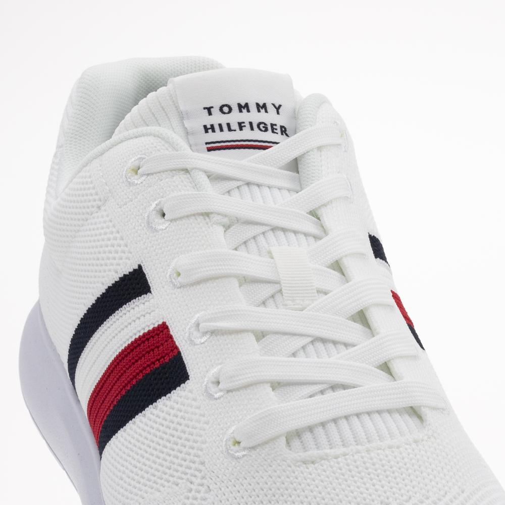 Buty Tommy Hilfiger Lightweight Cupsole FM0FM04587-YBS - białe