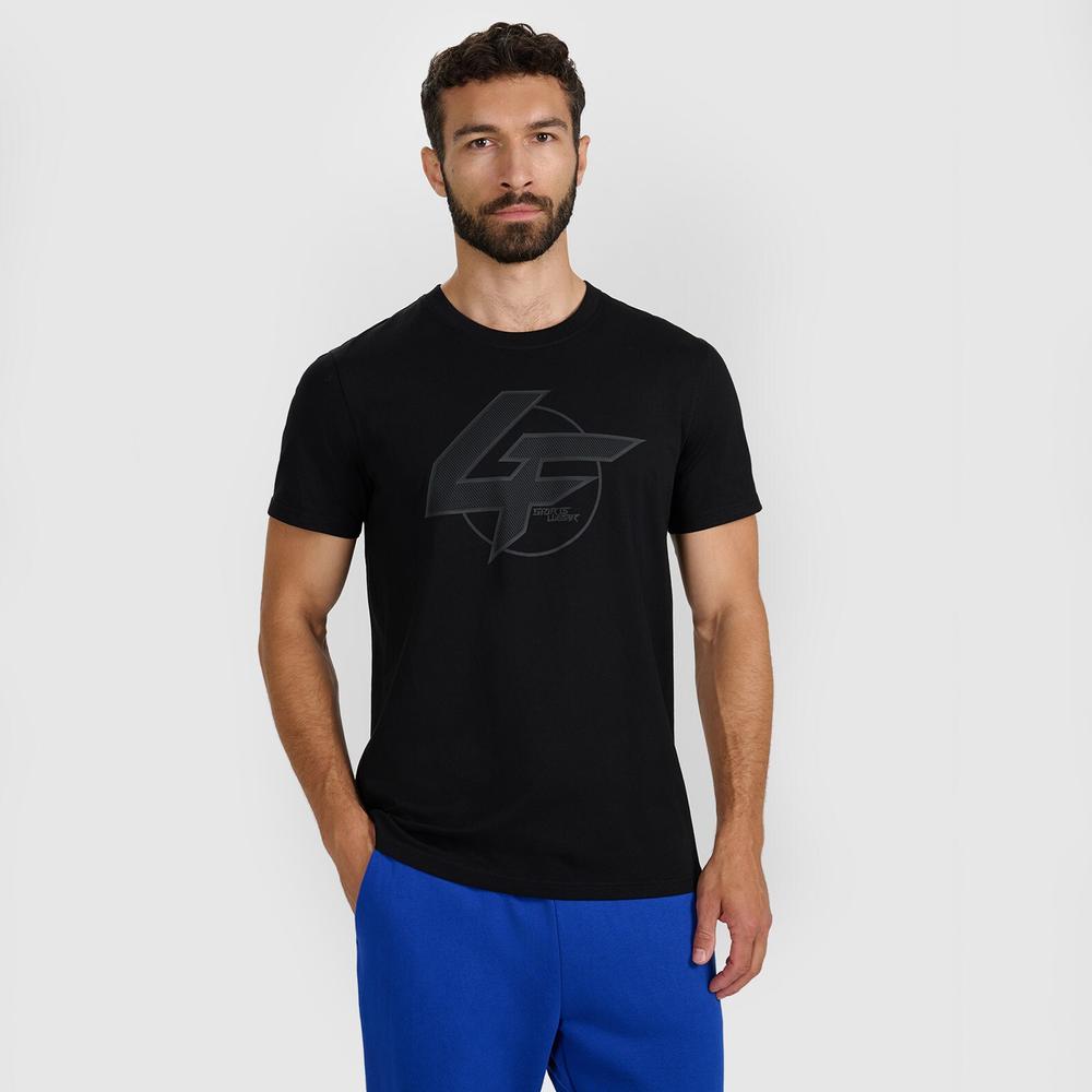 Koszulka męska 4F WAW25TTSHM313320S - czarna