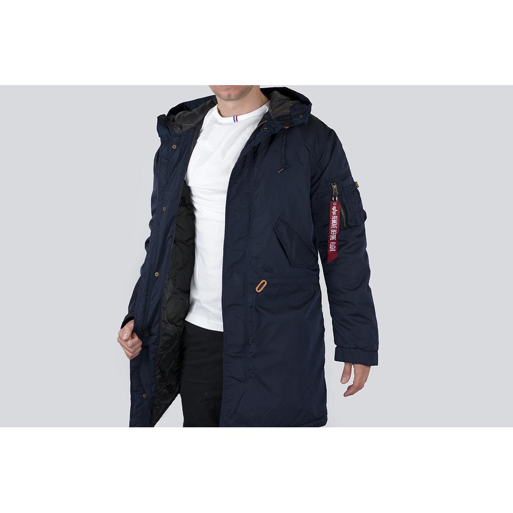 ALPHA INDUSTRIES HOODED FISHTAIL CW TT > 178111-07