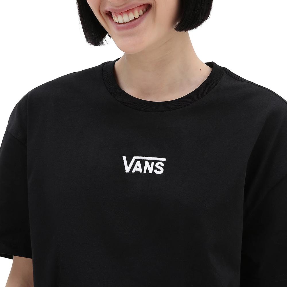 Koszulka Vans Flying V Oversized VN0A7YUTBLK1 - czarna