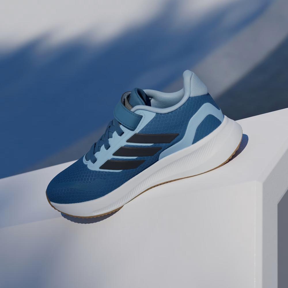 Buty dziecięce adidas Runfalcon 5 JP9398 - niebieskie