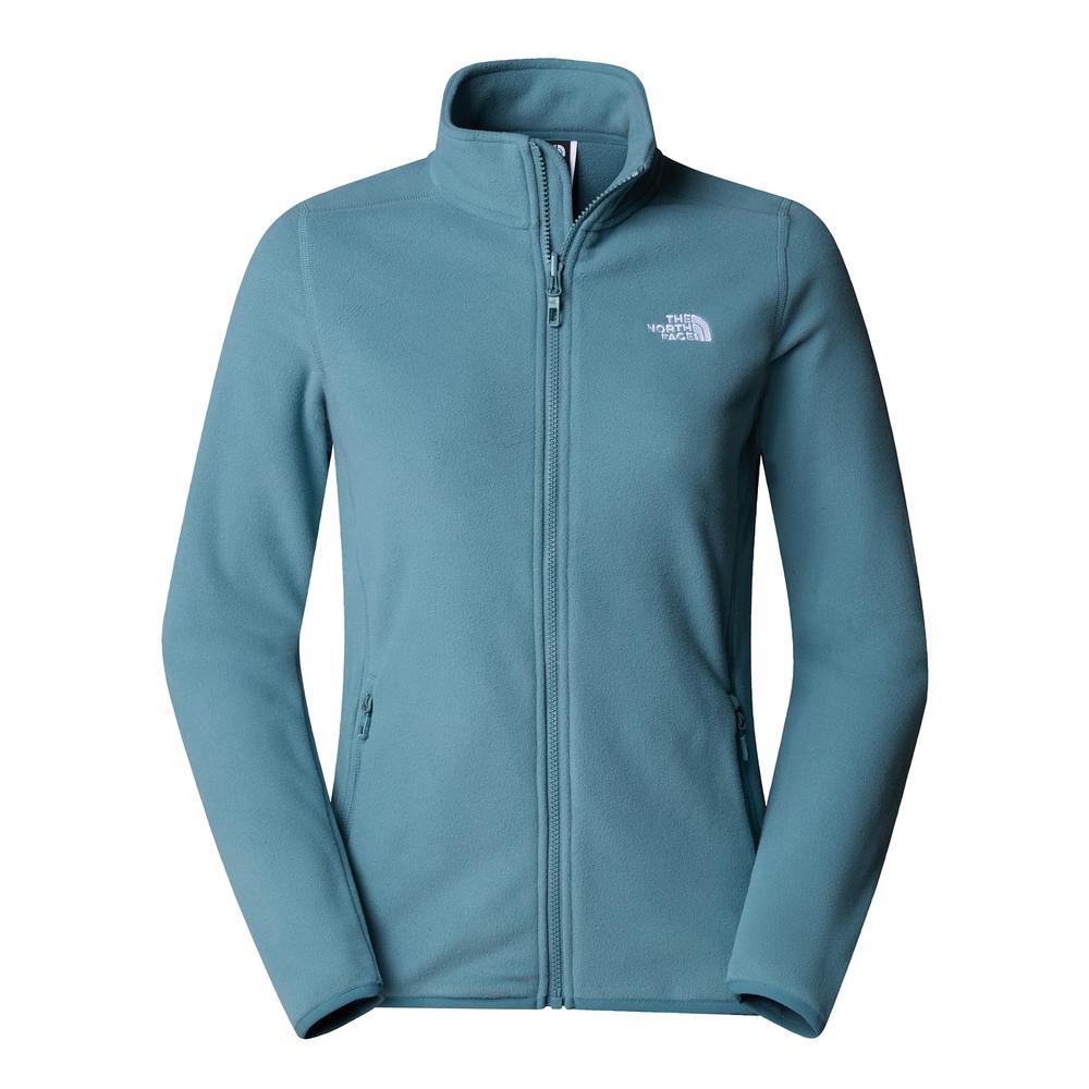 Bluza damska The North Face 100 Glacier Full-Zip Fleece 0A855O4221 - niebieska