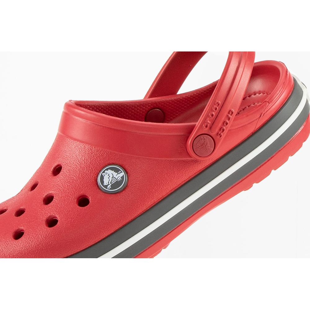 Klapki Crocs Crocband Clog 204537-6IB - czerwone