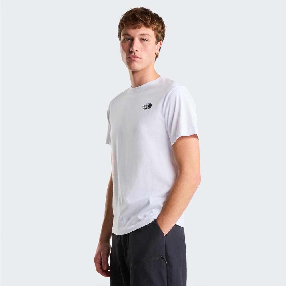 Koszulka męska The North Face Evolution NSE Box Energy 0A8G9VFN41 - biała