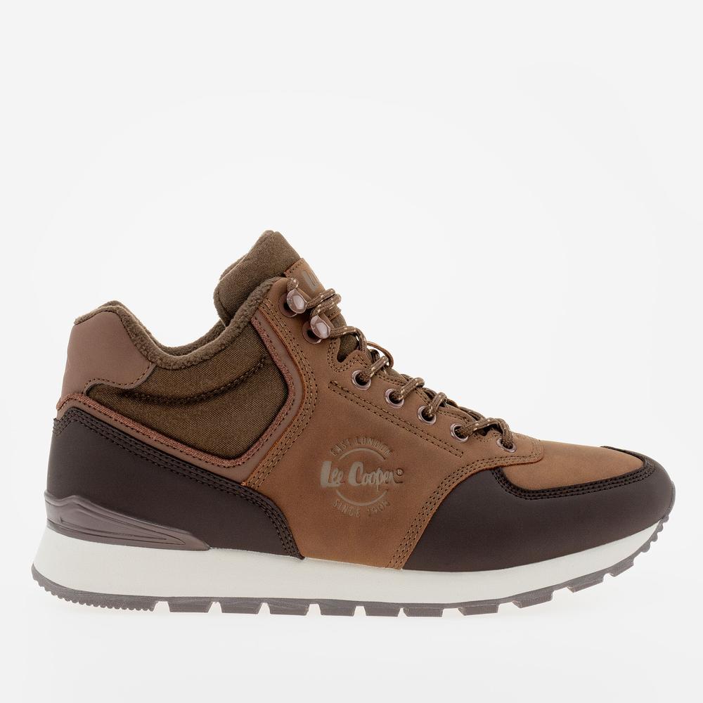 Buty Lee Cooper LCJ-23-31-3059M - brązowe