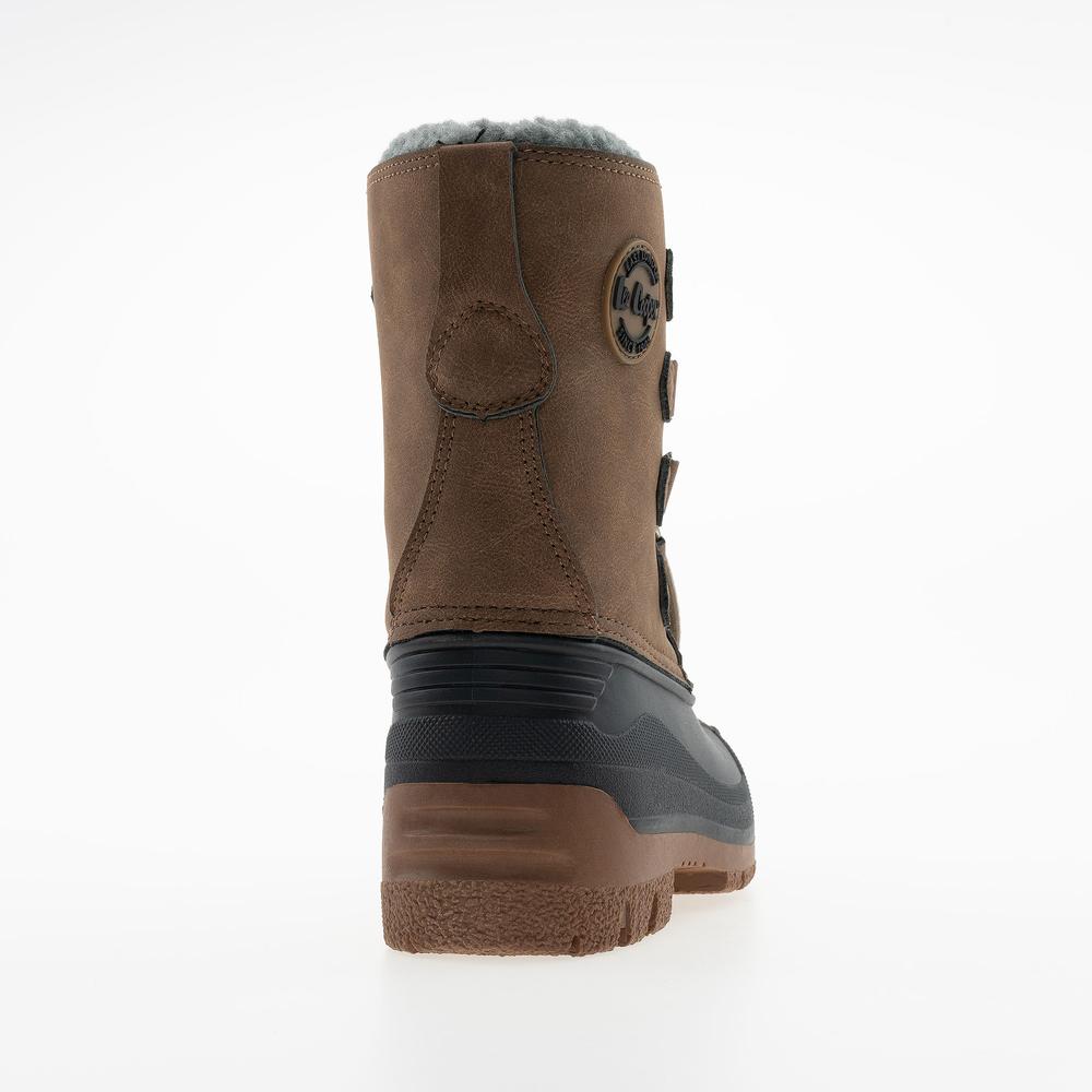 Buty dziecięce  Lee Cooper LCJ-24-44-2842K - brązowe