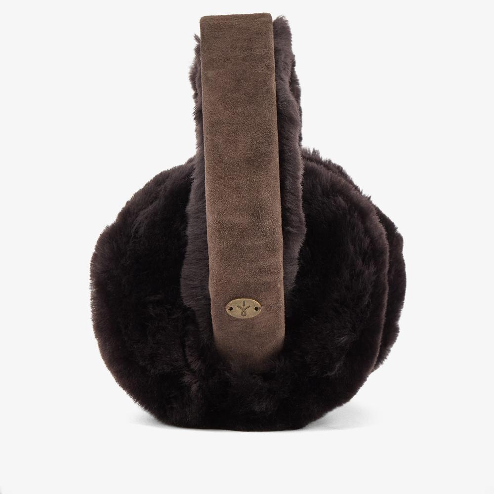 Nauszniki damskie Emu Australia Angahook Earmuffs W9403CHOC - brązowe
