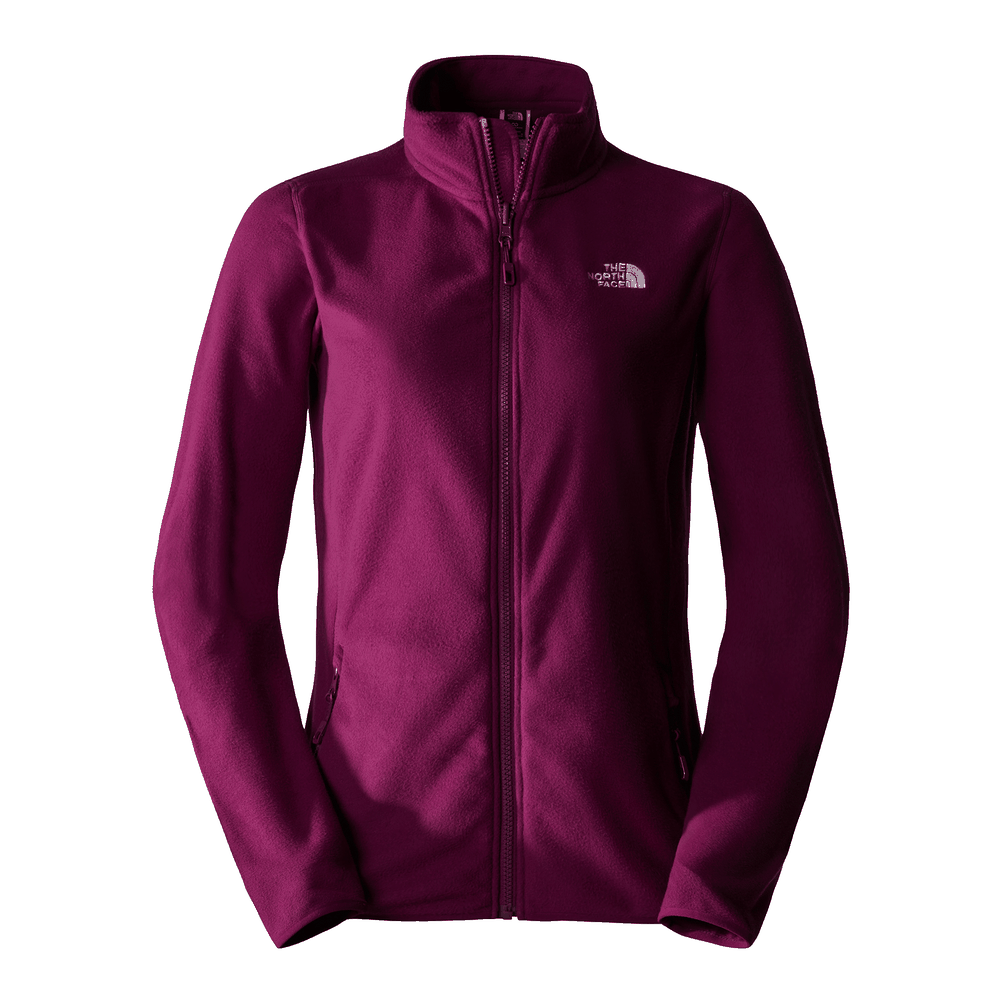Bluza The North Face 100 Glacier Full-Zip Fleece 0A855OI0H1 - fioletowa