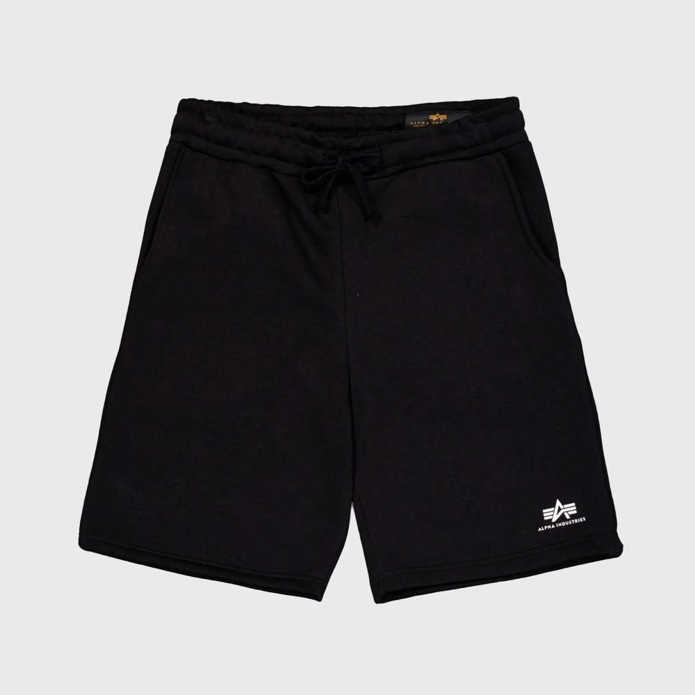 Spodenki męskie Alpha Industries Small Logo II 15636703 - czarne