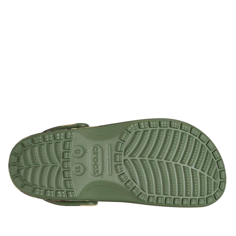Klapki unisex Crocs Classic Camouflage Clog 211936-3TC - multikolor