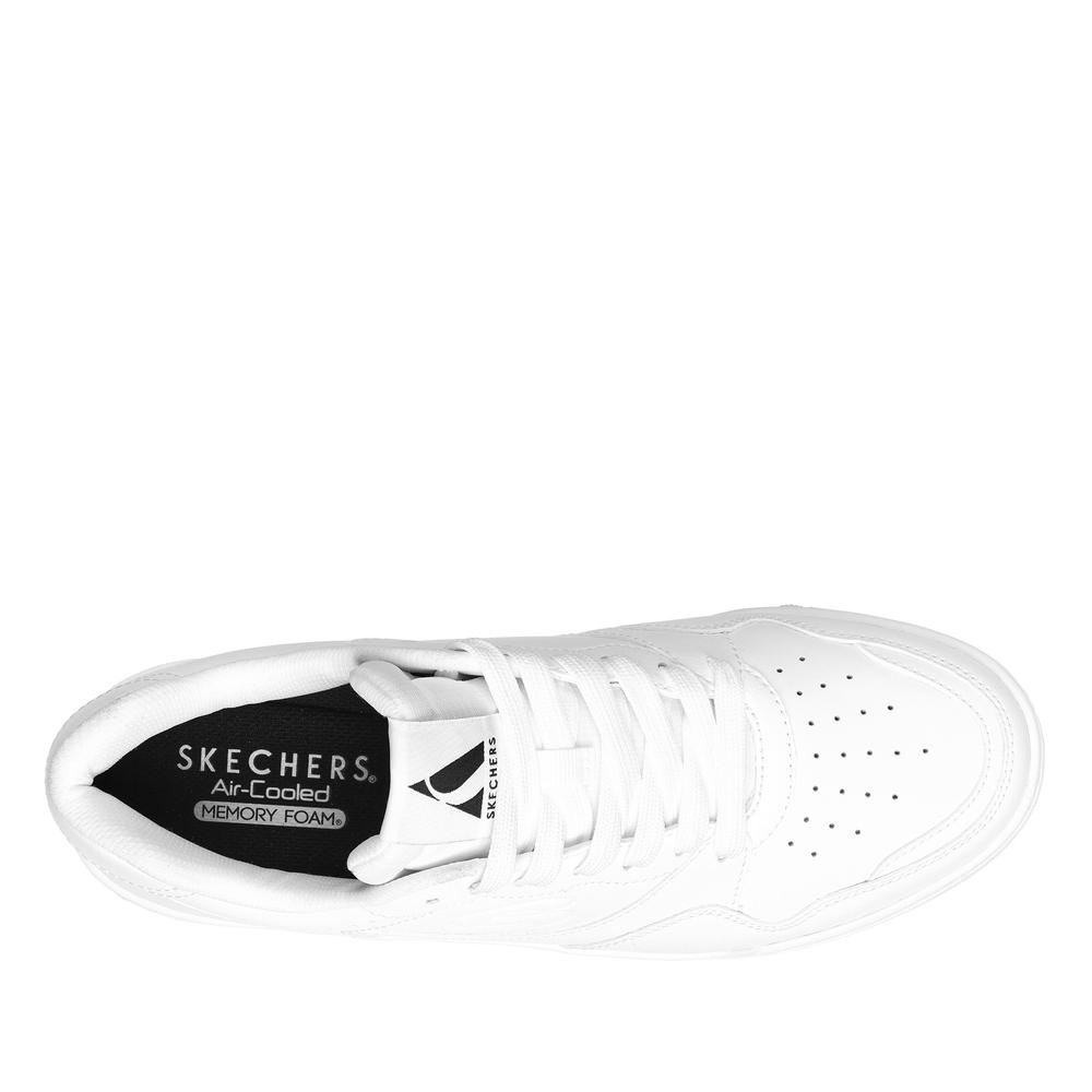 Buty Skechers Koopa Court Volley Low Varsity 183240WHT - białe