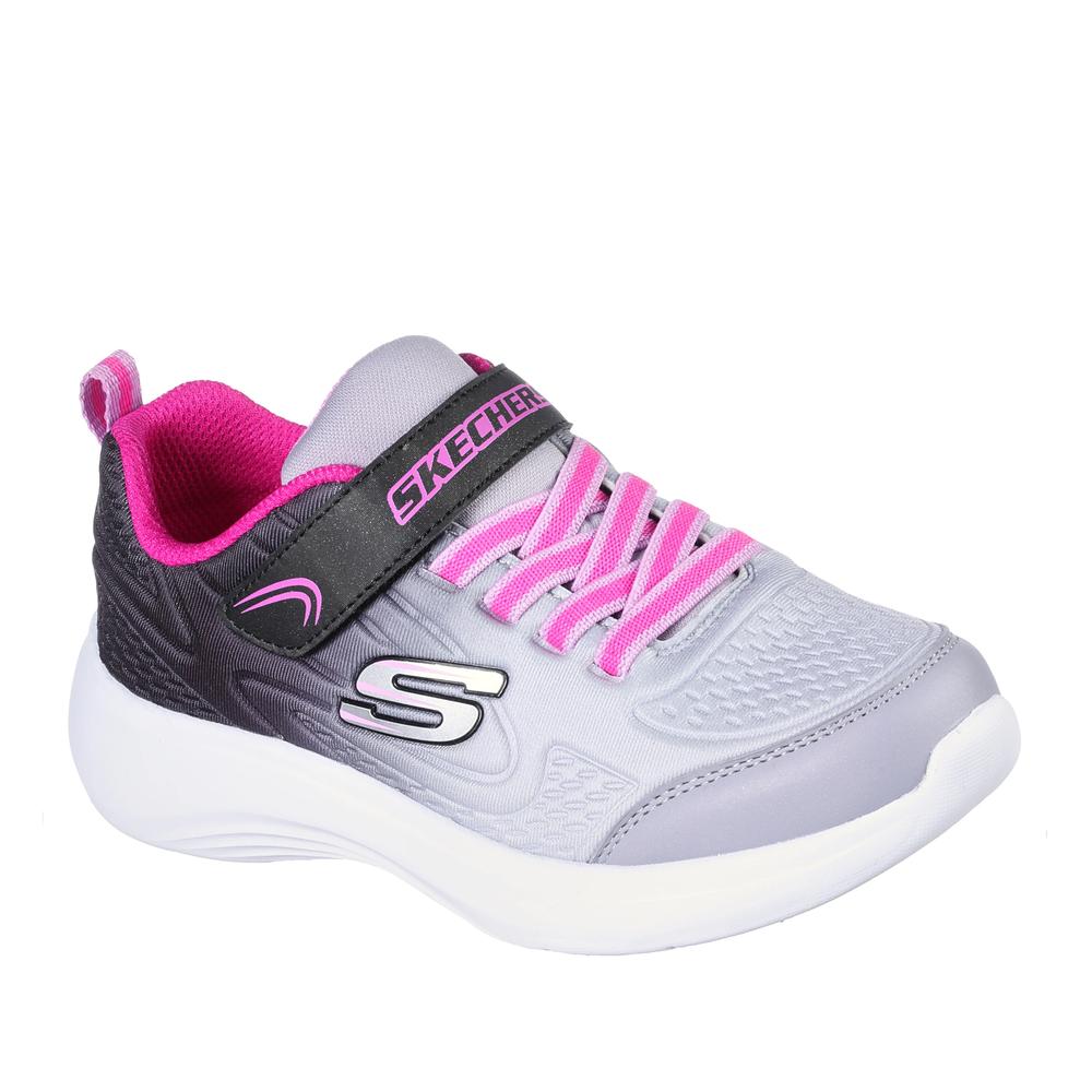 Buty dziecięce Skechers Selectors Sweet Swirl 302474LBKMT - szaro-czarne