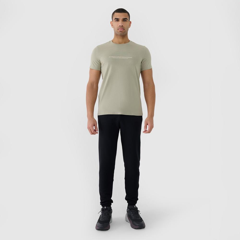 Koszulka męska 4F WSS25TTSHM200444S - zielona