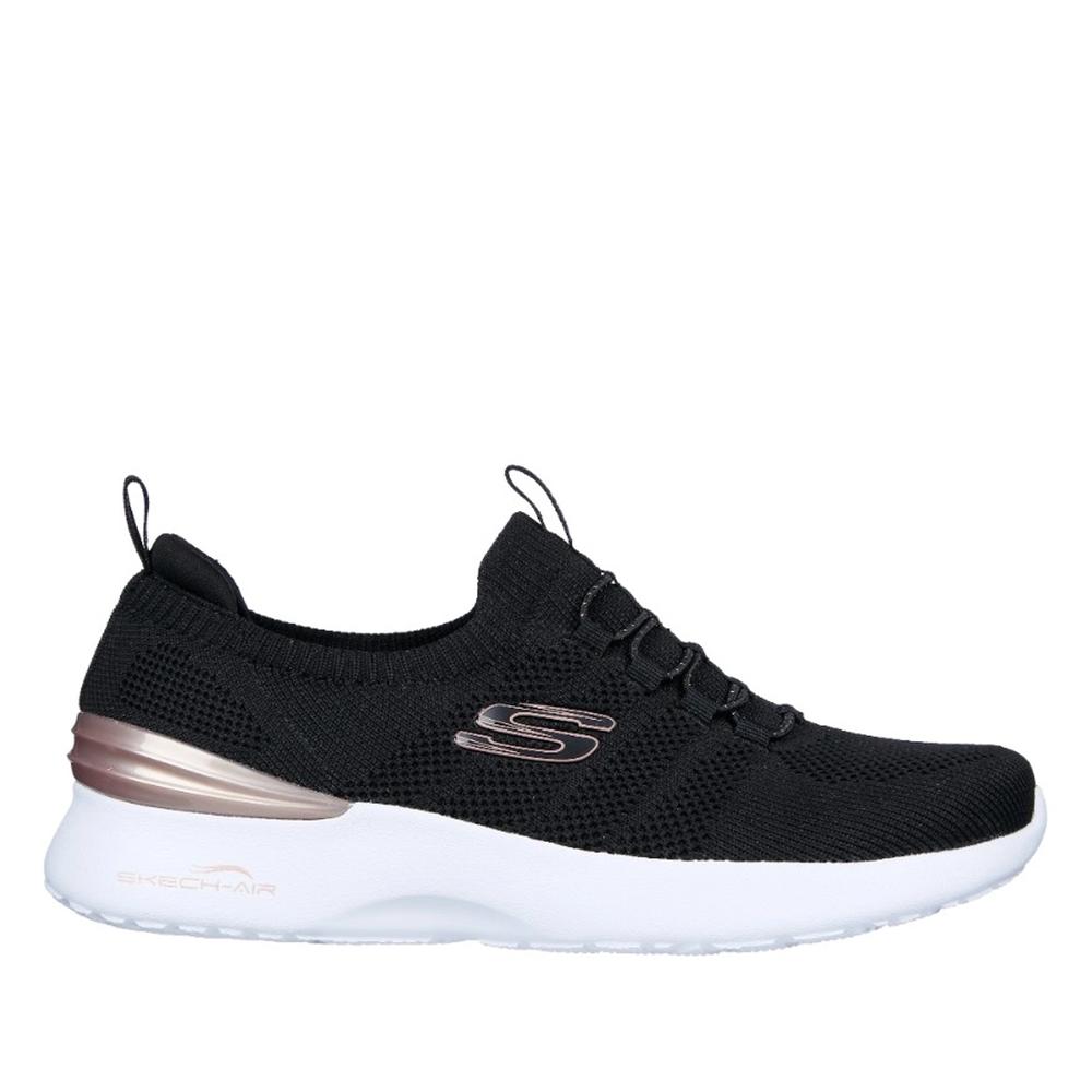 Buty damskie Skechers Air Dynamight Perfect Steps 149754BKRG - czarne