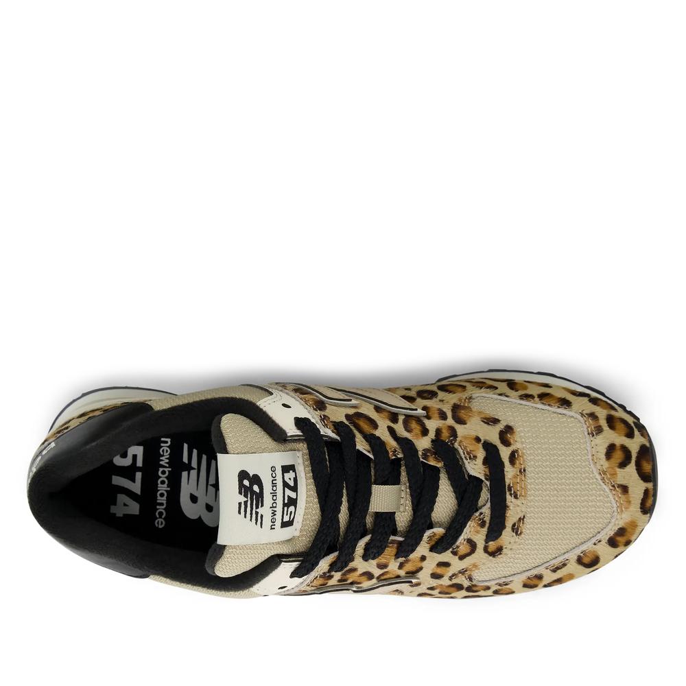 Buty damskie New Balance W574PN - brązowe