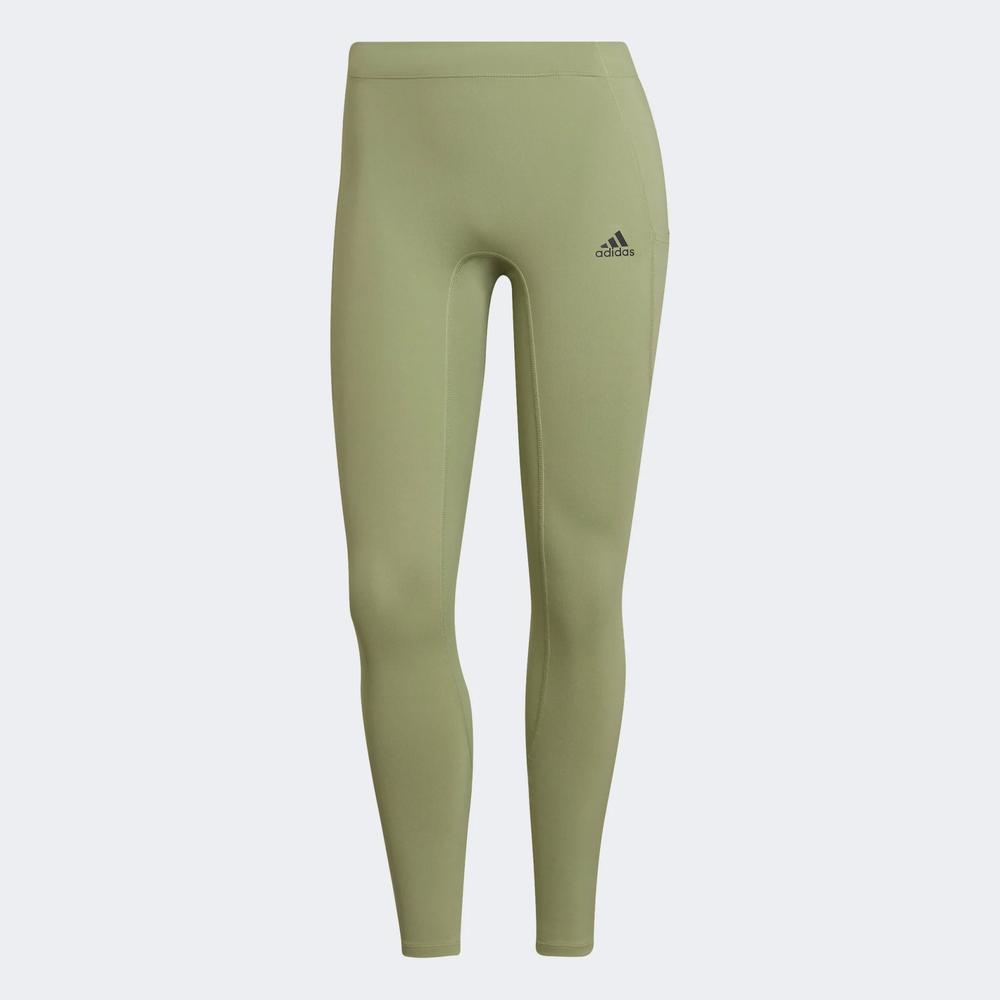 Legginsy adidas Fastimpact Running 7/8 HD7056 - zielone