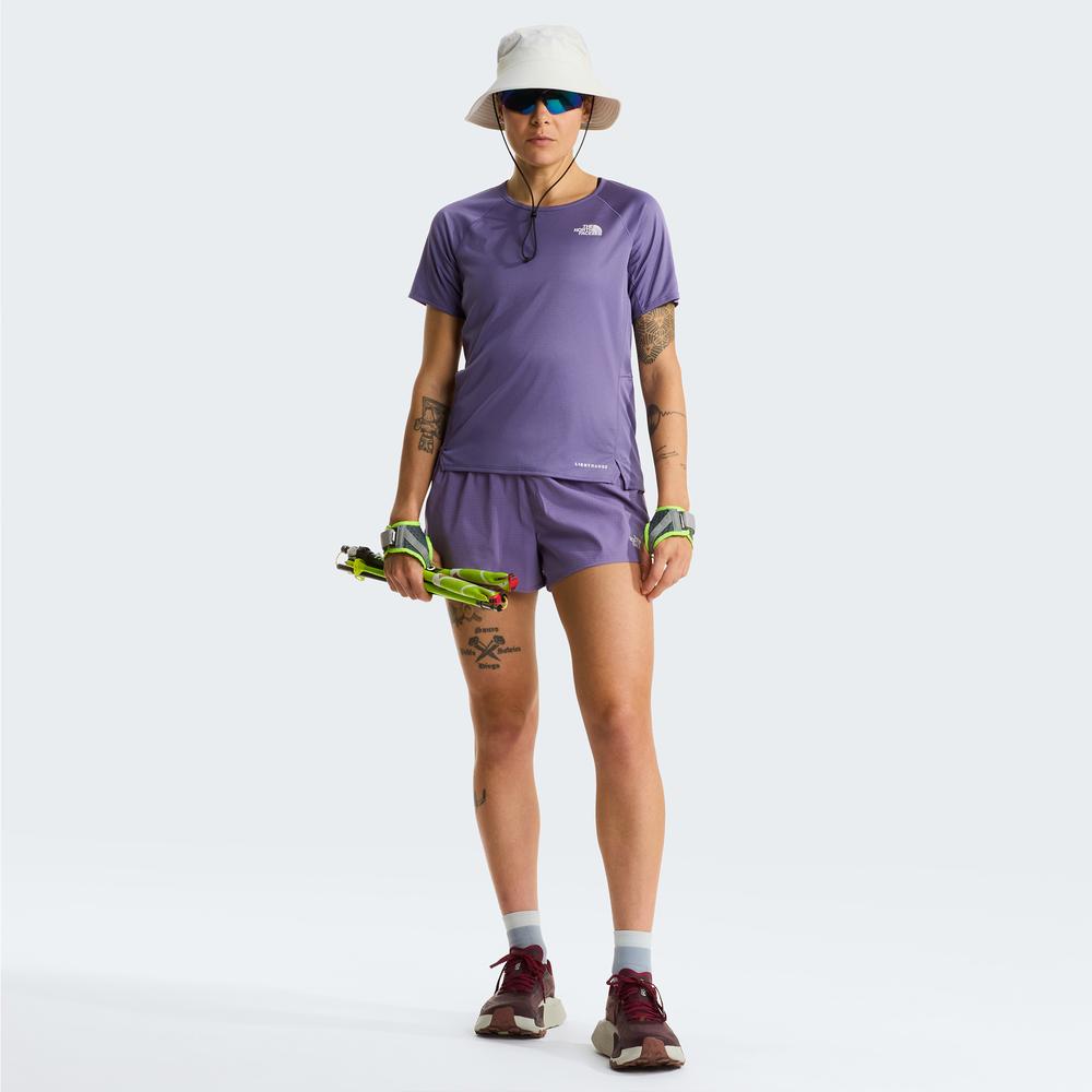 Koszulka damska The North Face Sunriser 0A8BBXNNK1 - fioletowa