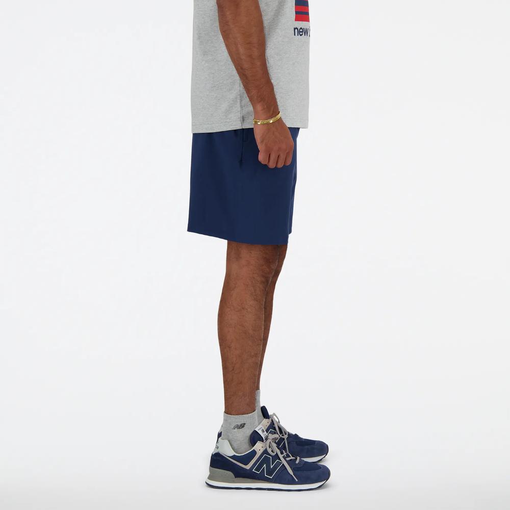 Spodenki męskie New Balance MS41232NNY - granatowe