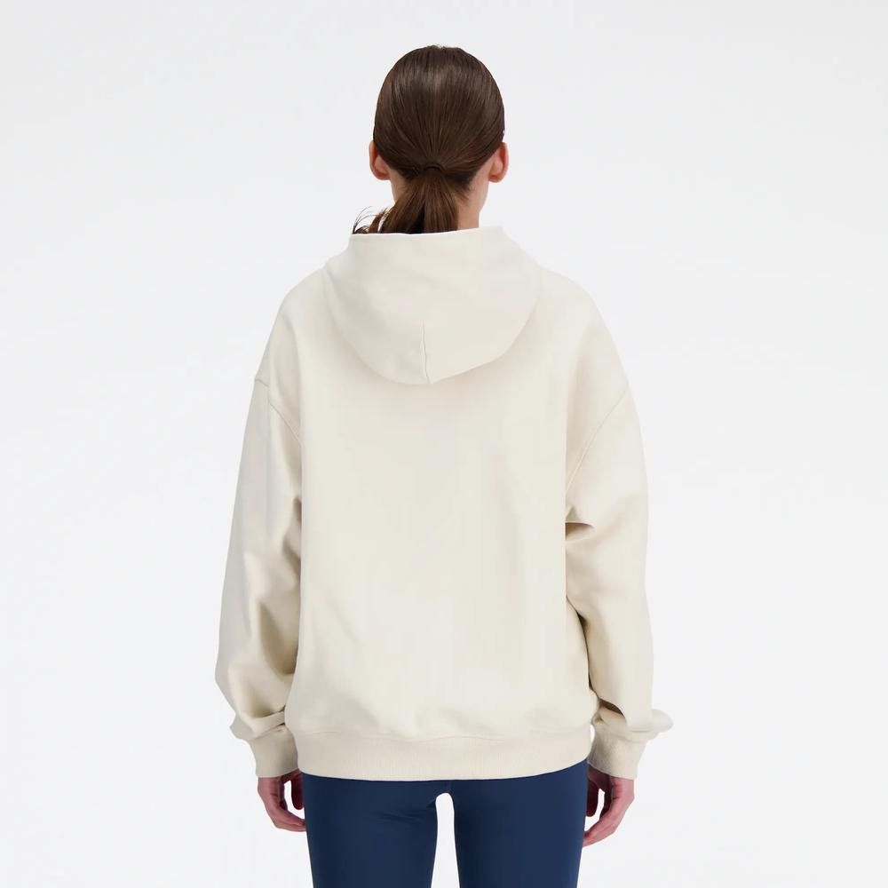 Bluza New Balance WT41537LIN - beżowa