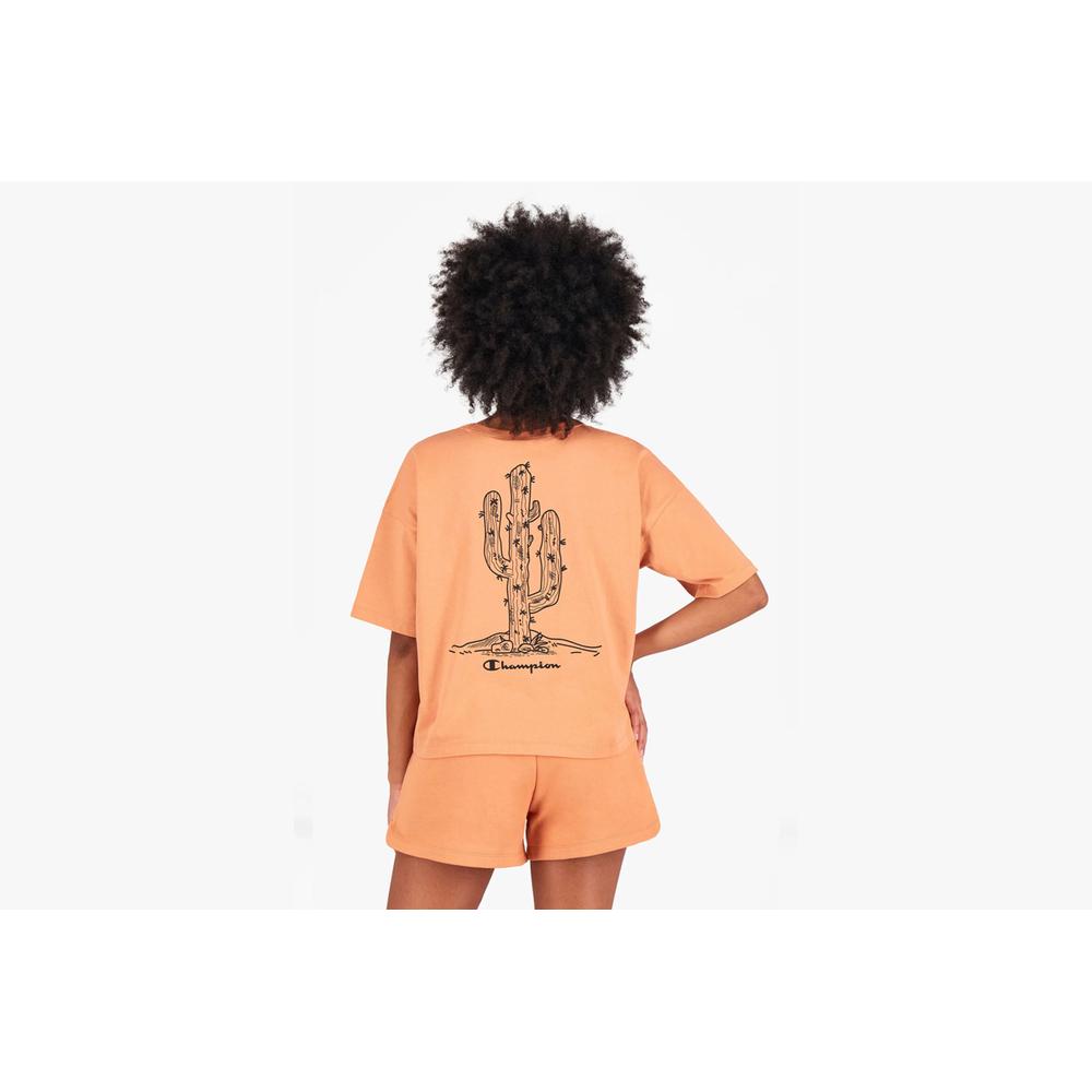 Champion Organic Cotton Natural Elements Print T-Shirt > 114168-OS011