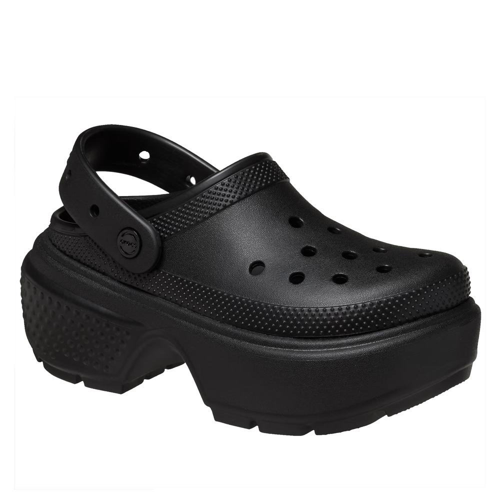 Klapki Crocs Stomp Clog 209347-001 - czarne