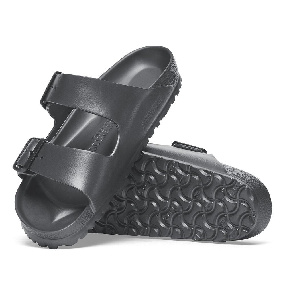 Klapki męskie Birkenstock Arizona Eva 1001497 - szare