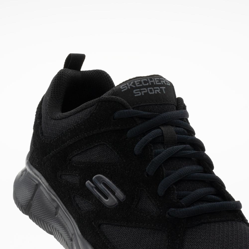 Buty męskie Skechers Equalizer Ezdez 52748BBK - czarne