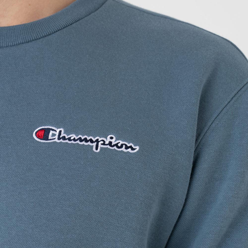 Bluza Champion Crewneck Sweatshirt 217863-BS146 - niebieska