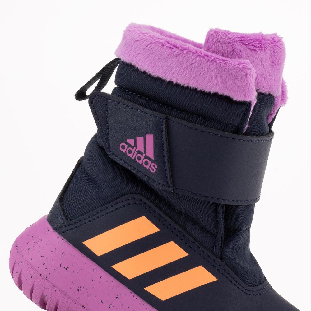 Buty adidas Winterplay Boots GZ6799 - granatowo-różowe