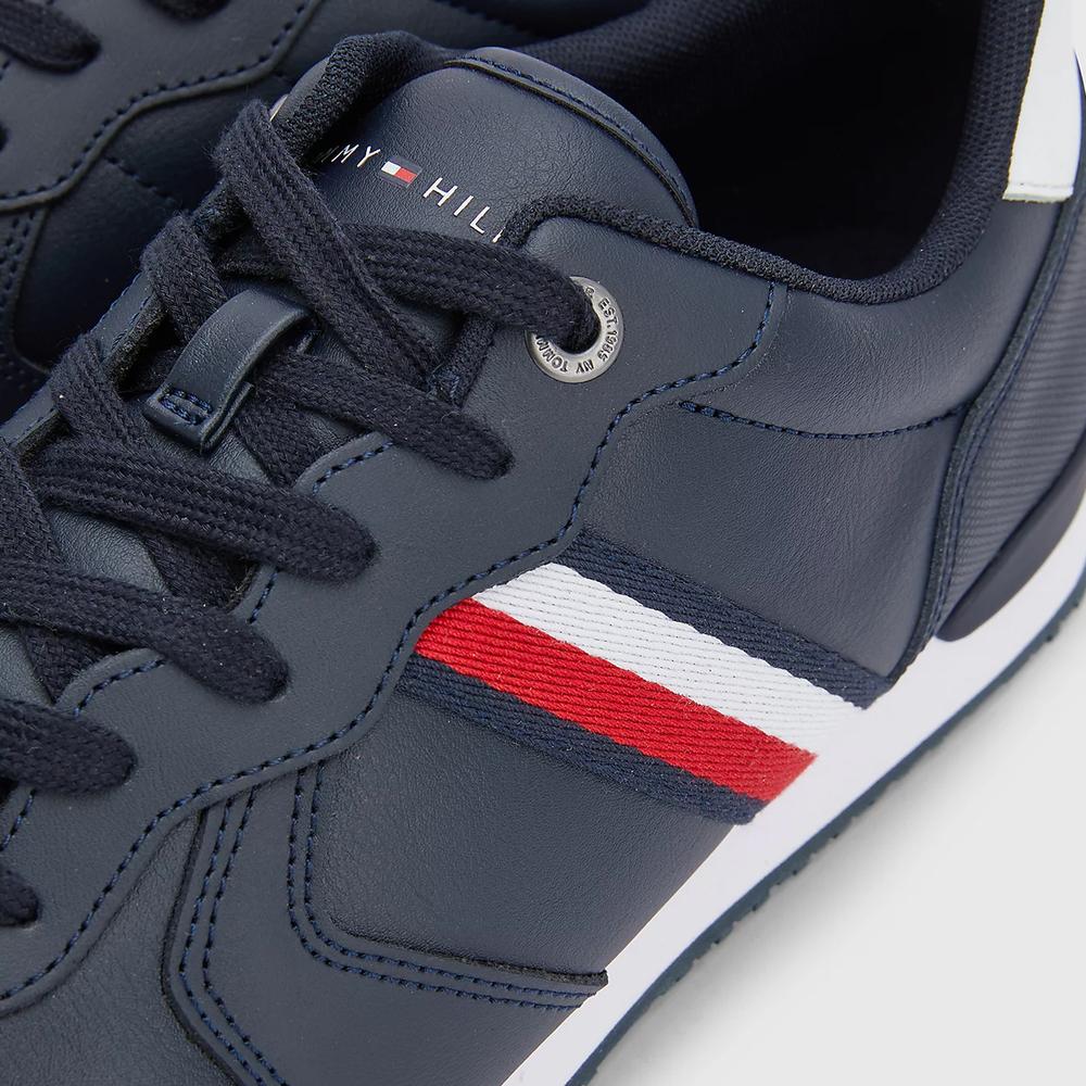 Buty Tommy Hilfiger Iconic Runner Leather FM0FM04281-DW5 - granatowe