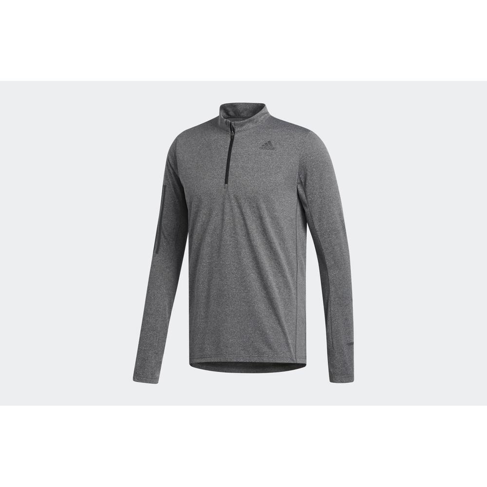 ADIDAS OWN THE RUN HALF-ZIP TEE > FL6966