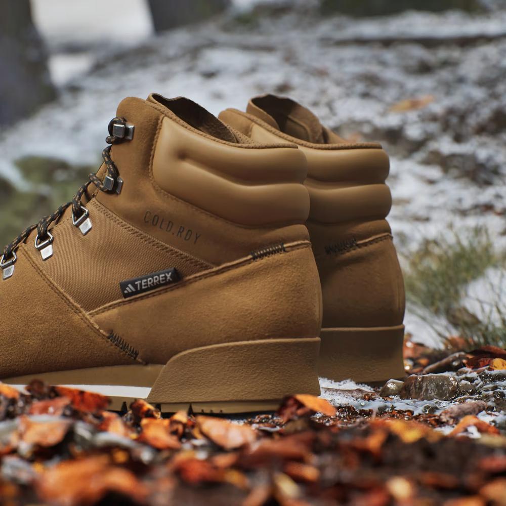 Buty męskie adidas Terrex Snowpitch Cold.Rdy Hiking IH3664 - brązowe