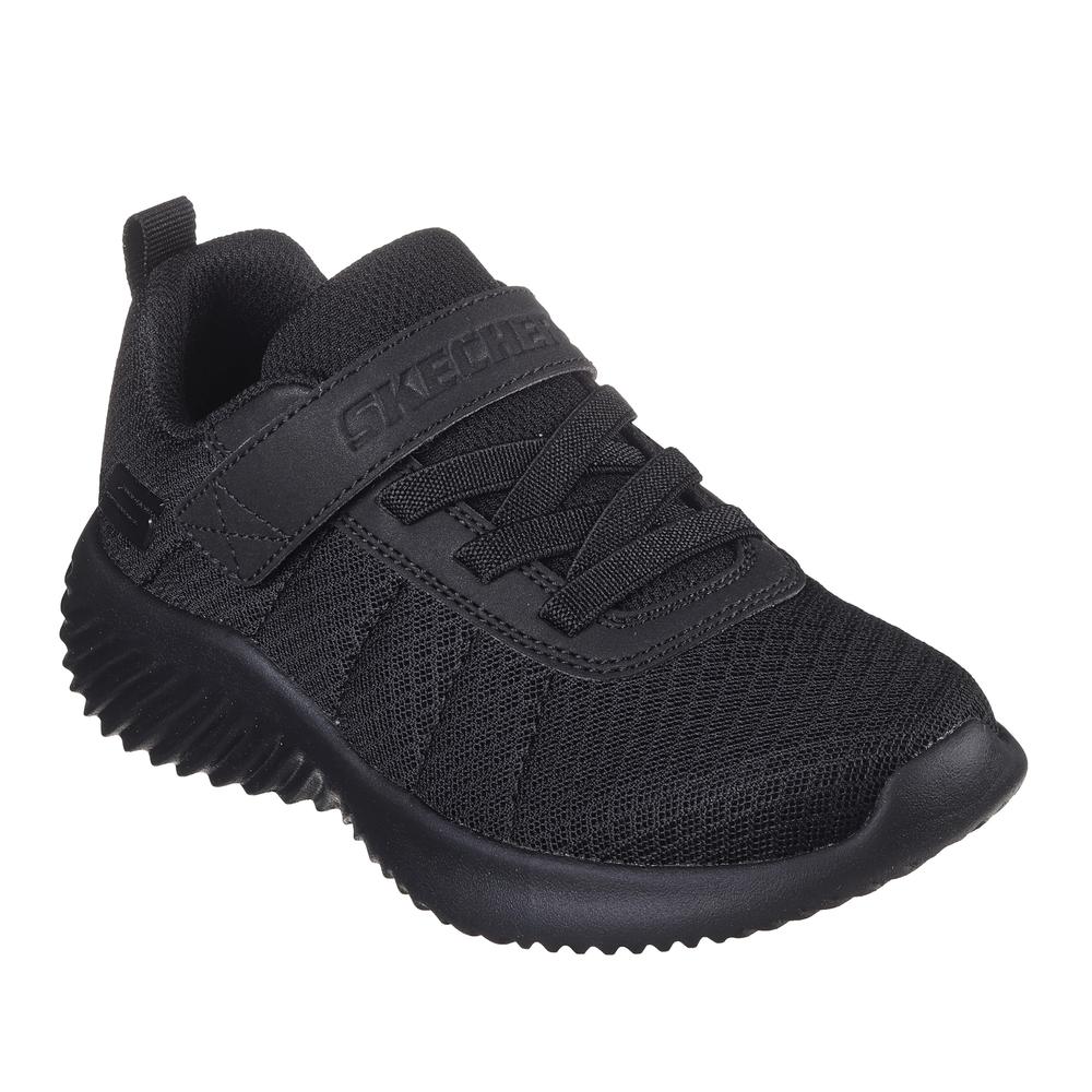 Buty dziecięce Skechers Bounder Baronik 403744LBBK - czarne