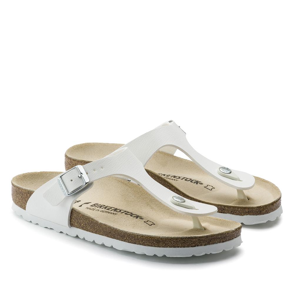 Japonki Birkenstock Gizeh 43731 - białe