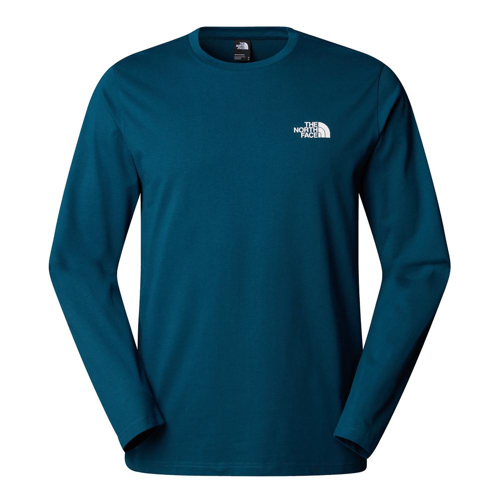 Koszulka The North Face Simple Dome 0A87QN1NO1 - niebieska