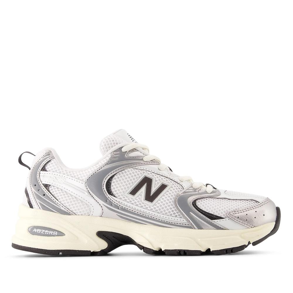Buty unisex New Balance U530ESA - srebrne