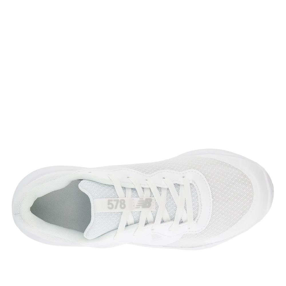 Buty młodzieżowe New Balance GK578WW - białe