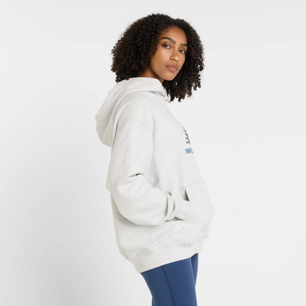 Bluza damska New Balance WT51501AHH - szara