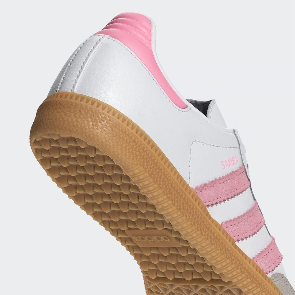 Buty młodzieżowe adidas Originals Samba OG J JQ2018 - białe
