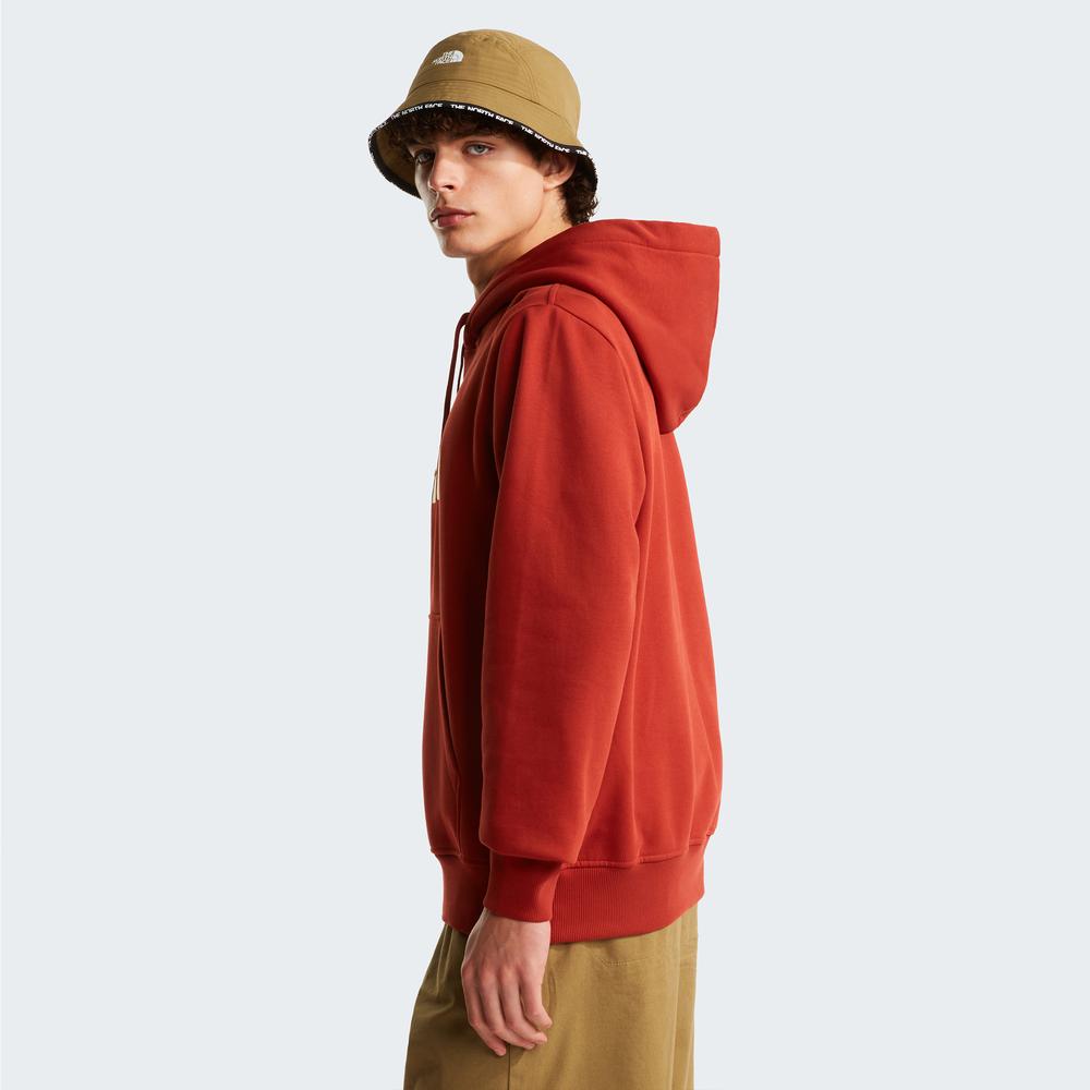 Bluza męska The North Face Drew Peak 0A89EMMUI1 - czerwona