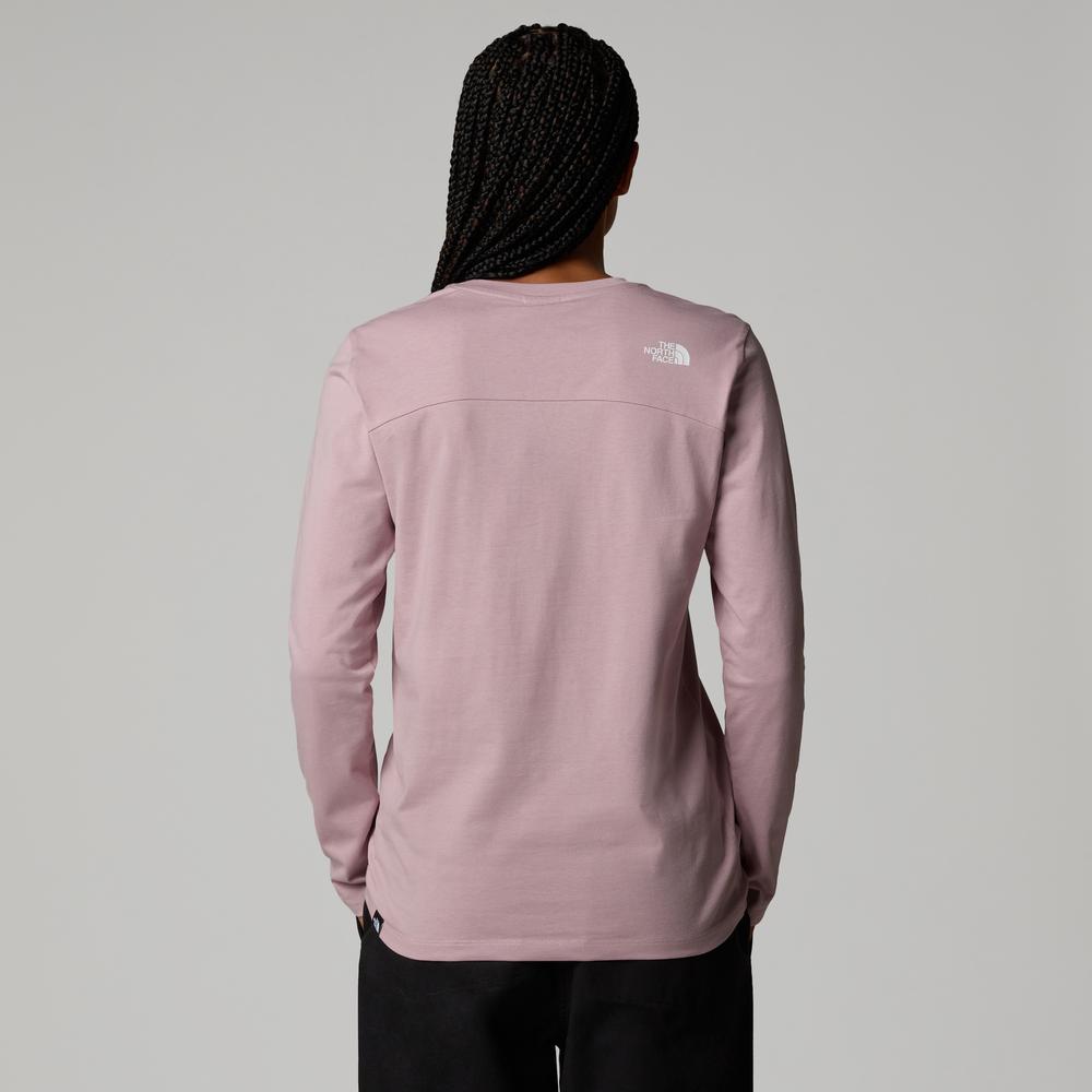 Koszulka damska The North Face Simple Dome 0A87QP0SO1 - różowa