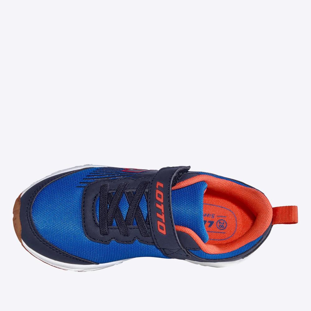 Buty dziecięce Lotto Hatush 2601540K-5927 - niebieskie