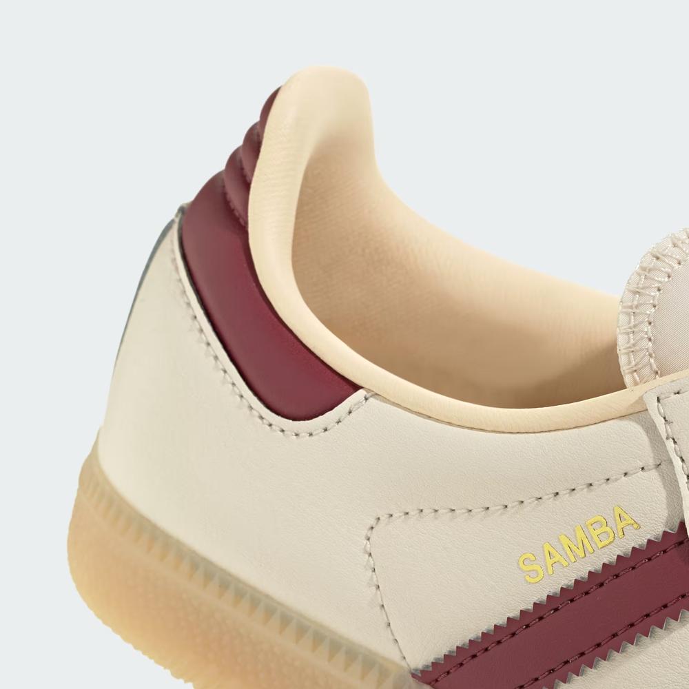 Buty młodzieżowe adidas Originals Samba OG J JQ8554 - beżowe