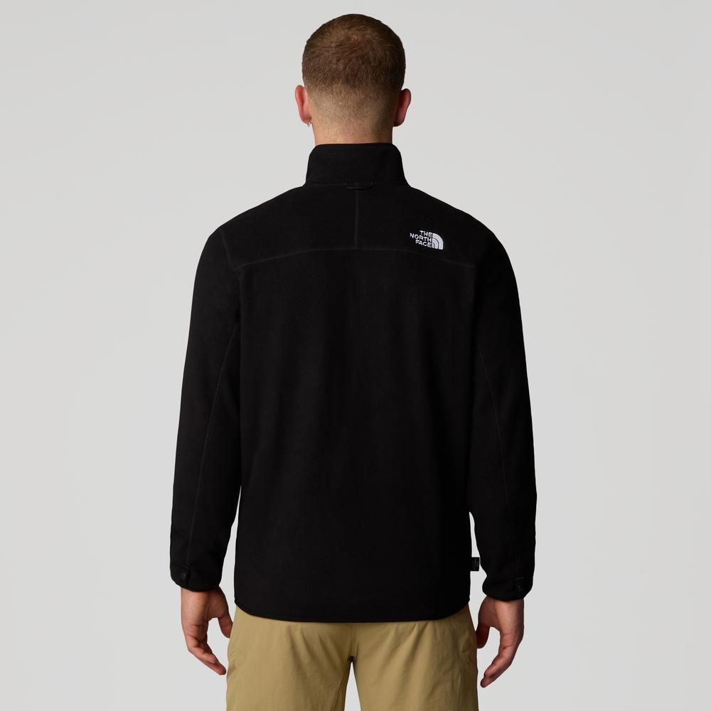 Bluza The North Face 100 Glacier Full-Zip Fleece 0A855X4H01 - czarna