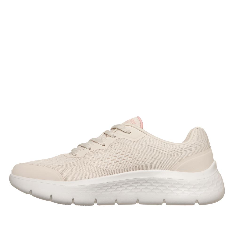 Buty damskie Skechers Go Walk Flex Serenity 125526NTPK - beżowe