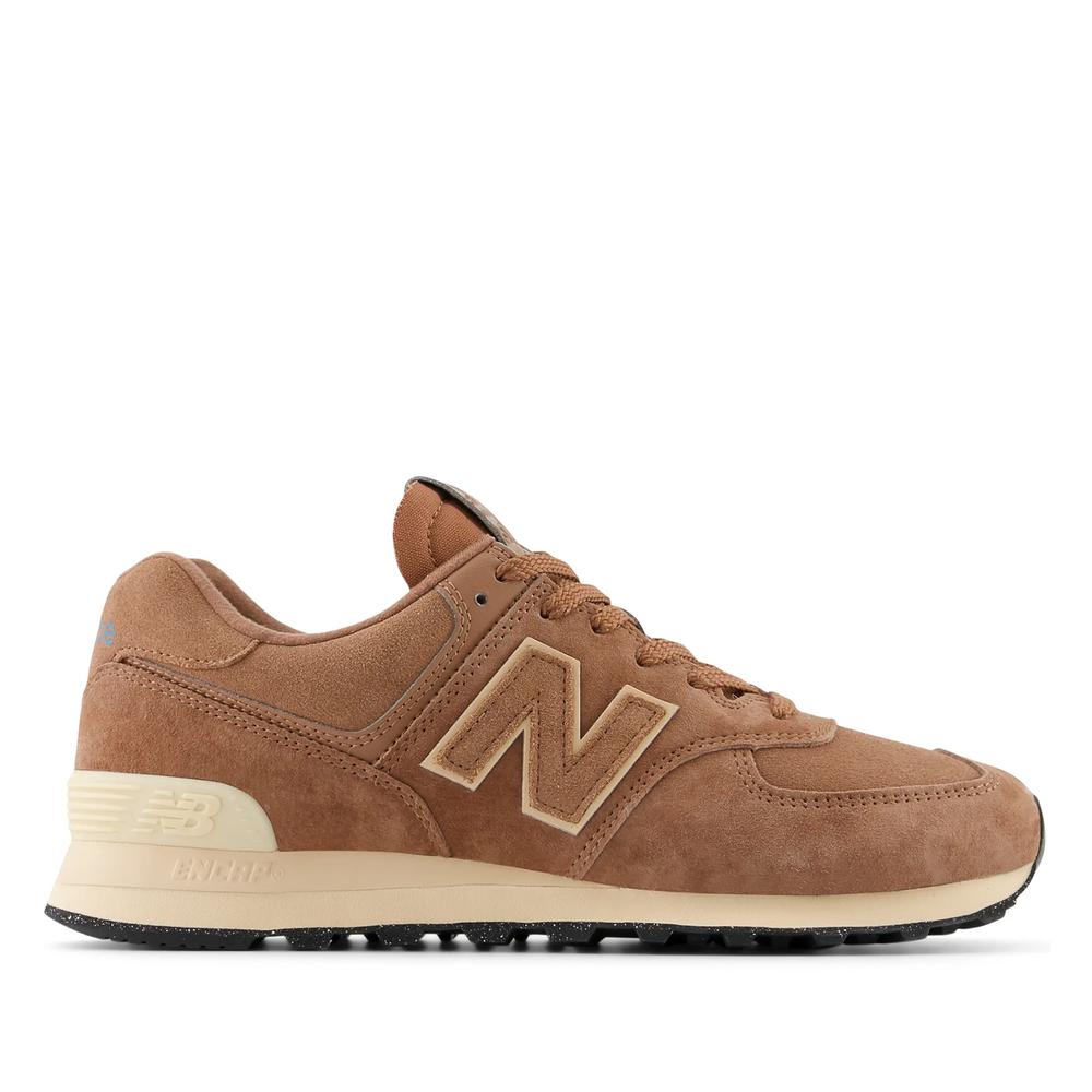 Buty New Balance U574LWG - brązowe